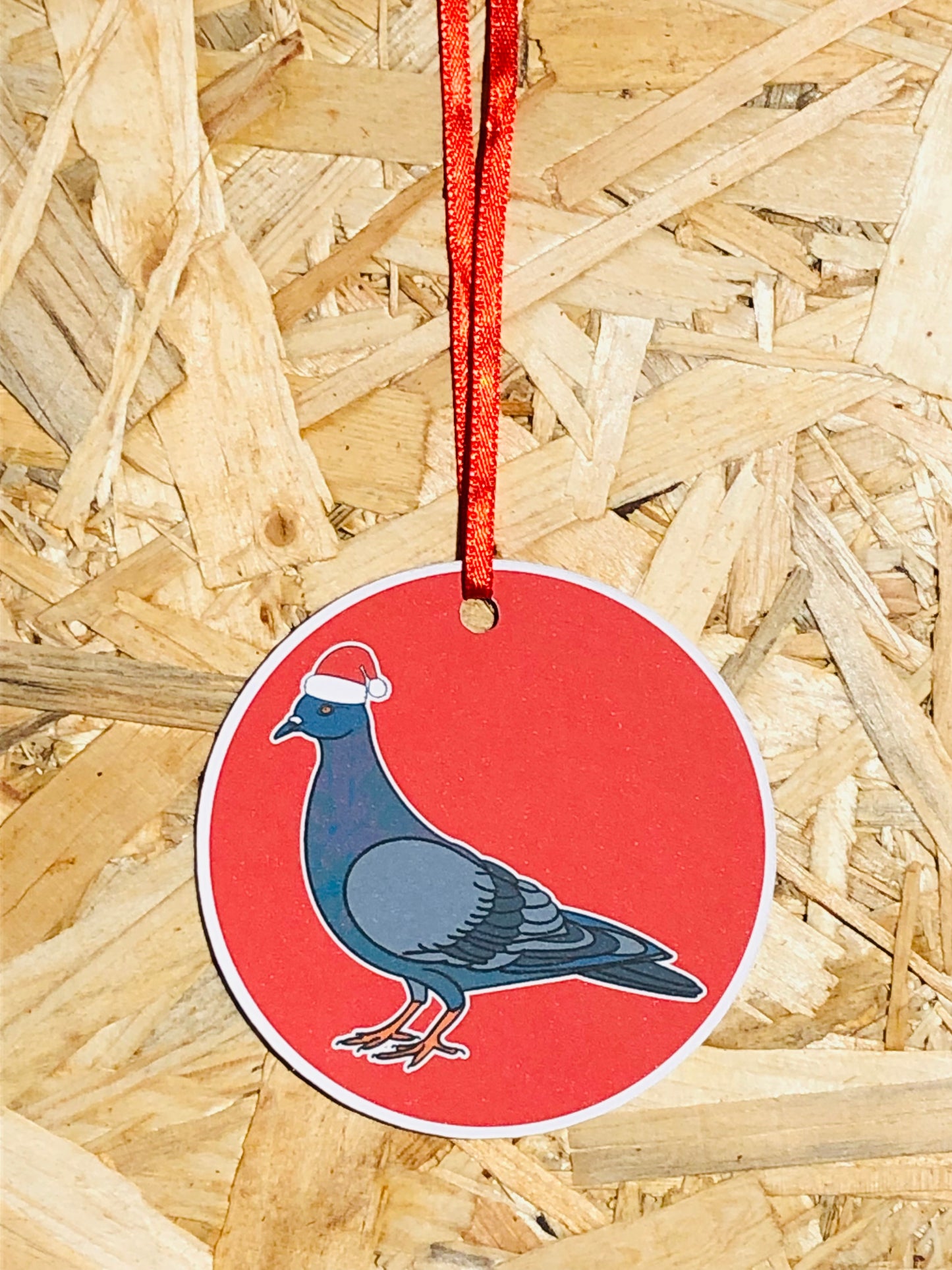 Christmas Pigeon Gift Tags
