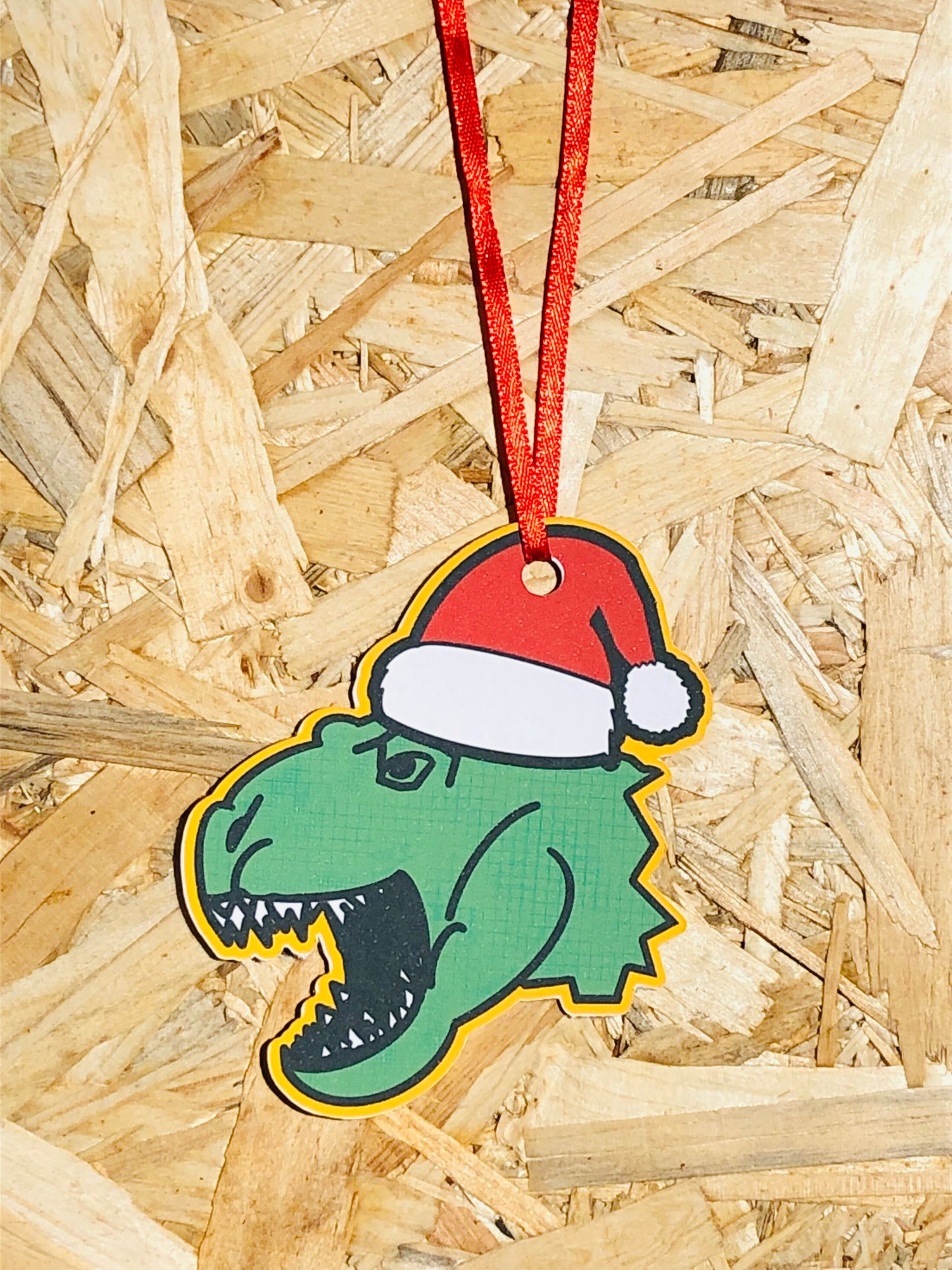 T Rex Christmas Gift Tags