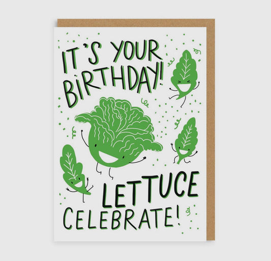 Lettuce Celebrate Birthday Card