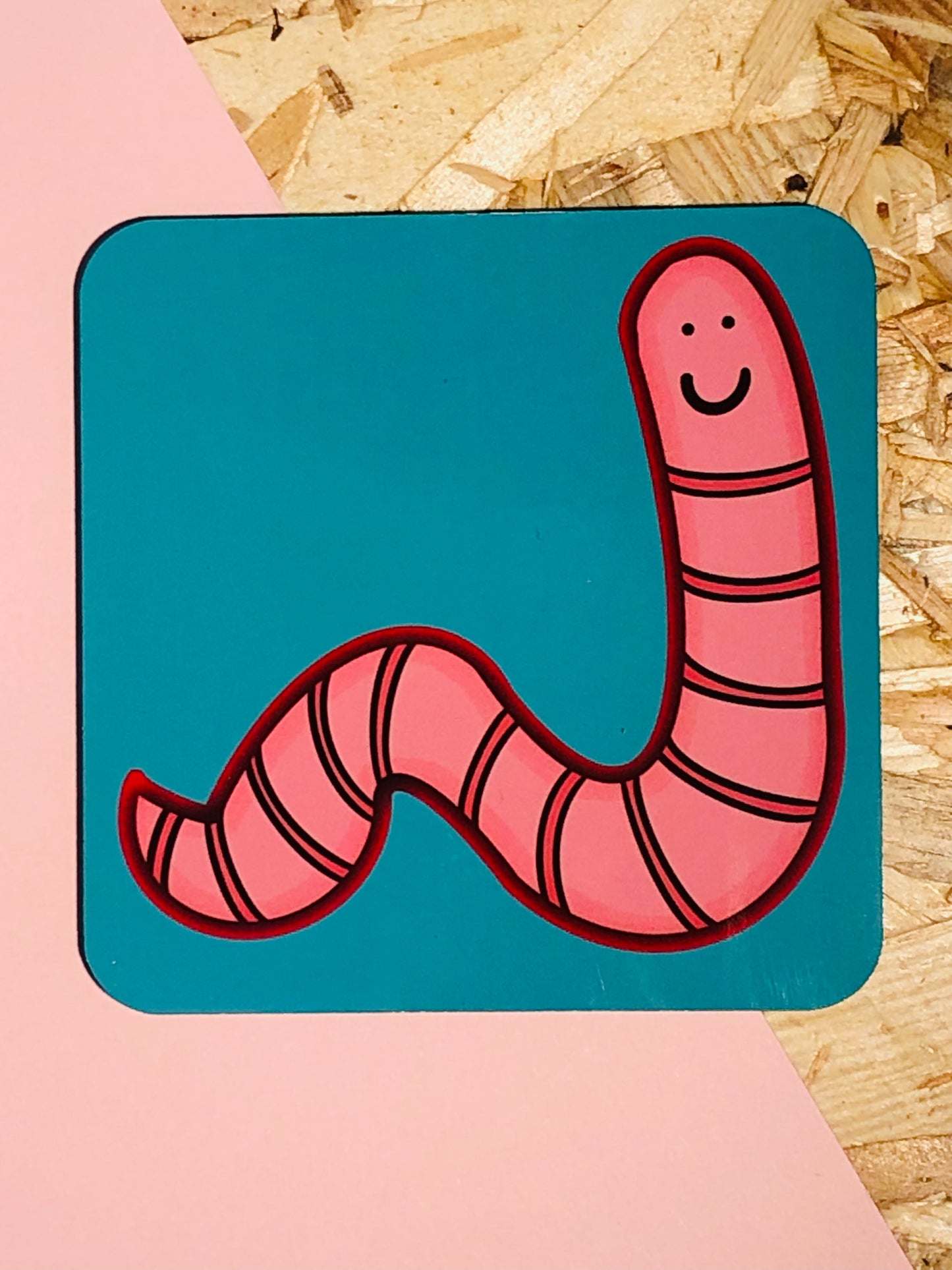 Cute Worm Coaster