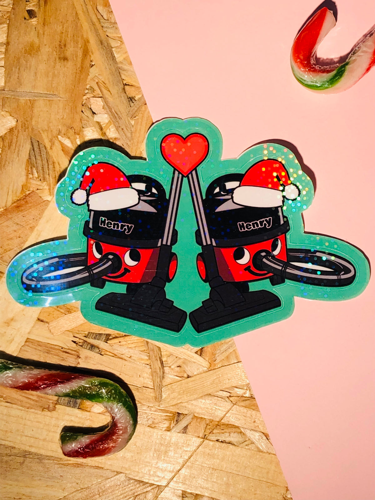 Henry & Henry Christmas Sticker – studiopylon