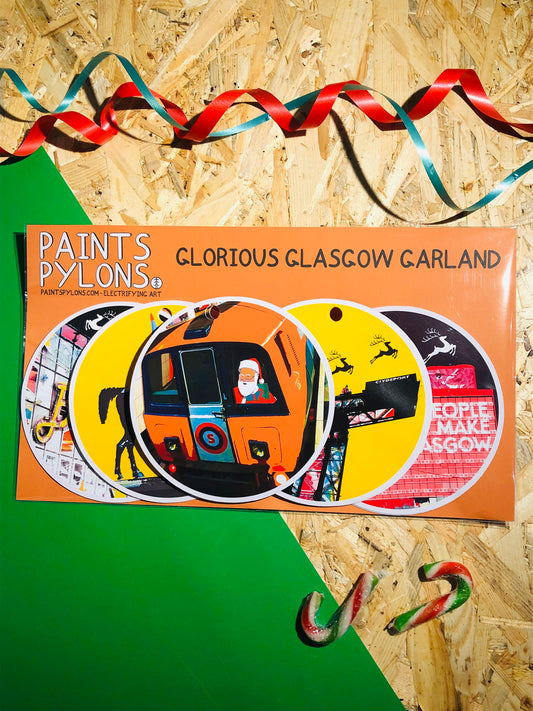 Glasgow Christmas Garland