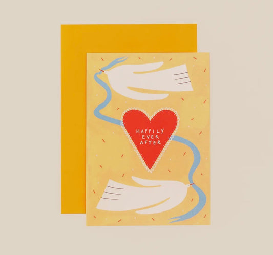 Happily Ever After Wedding Card