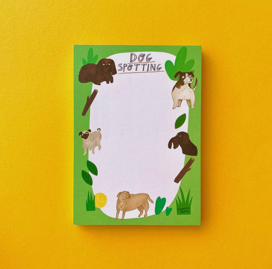 Dog Spotting Notepad