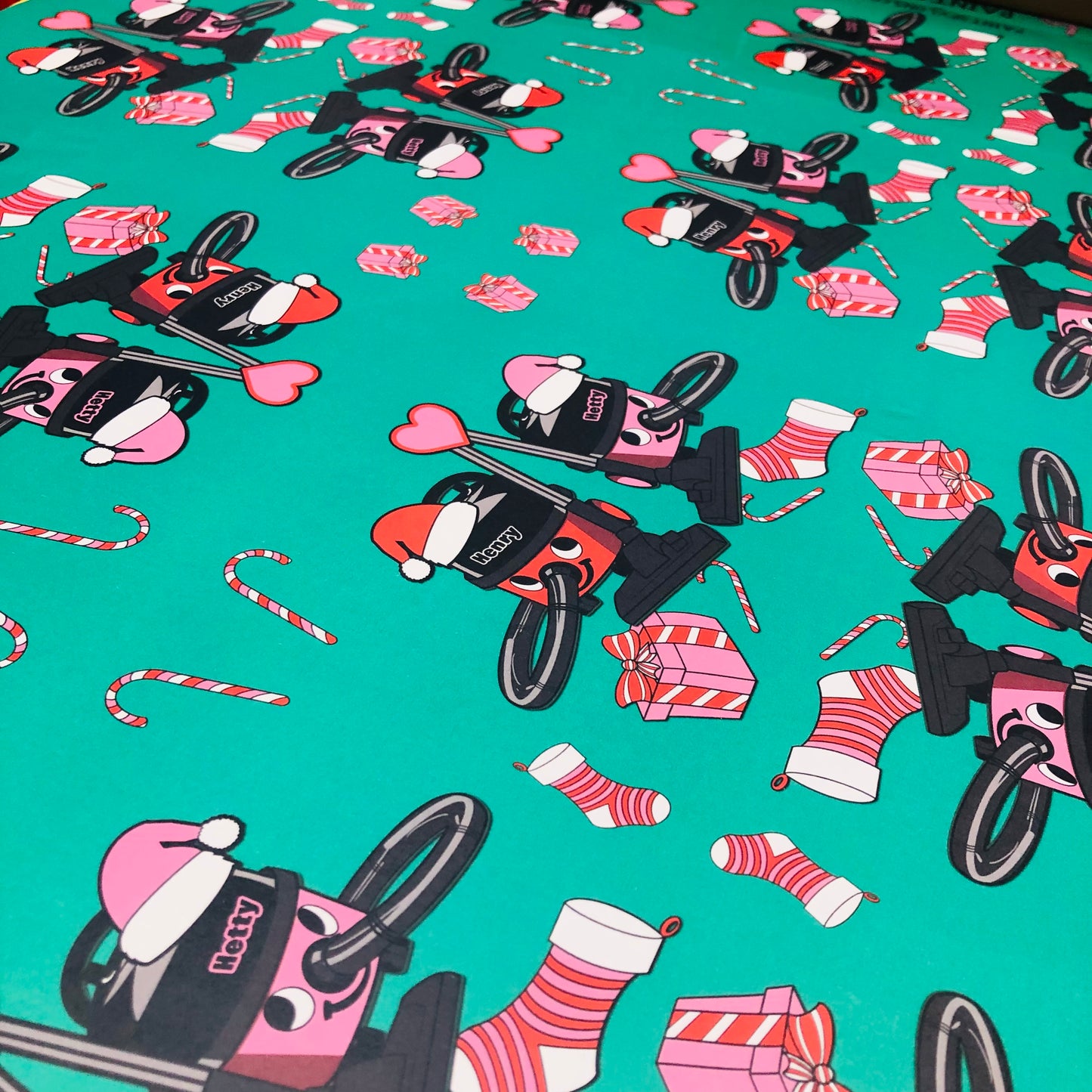 Christmas Henry & Hetty Hoover Wrapping Paper
