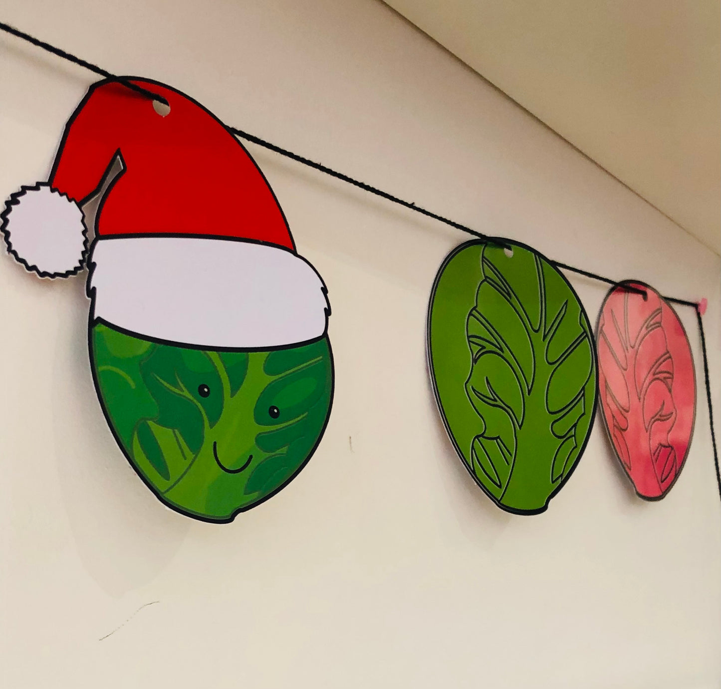 Sprout Christmas Garland