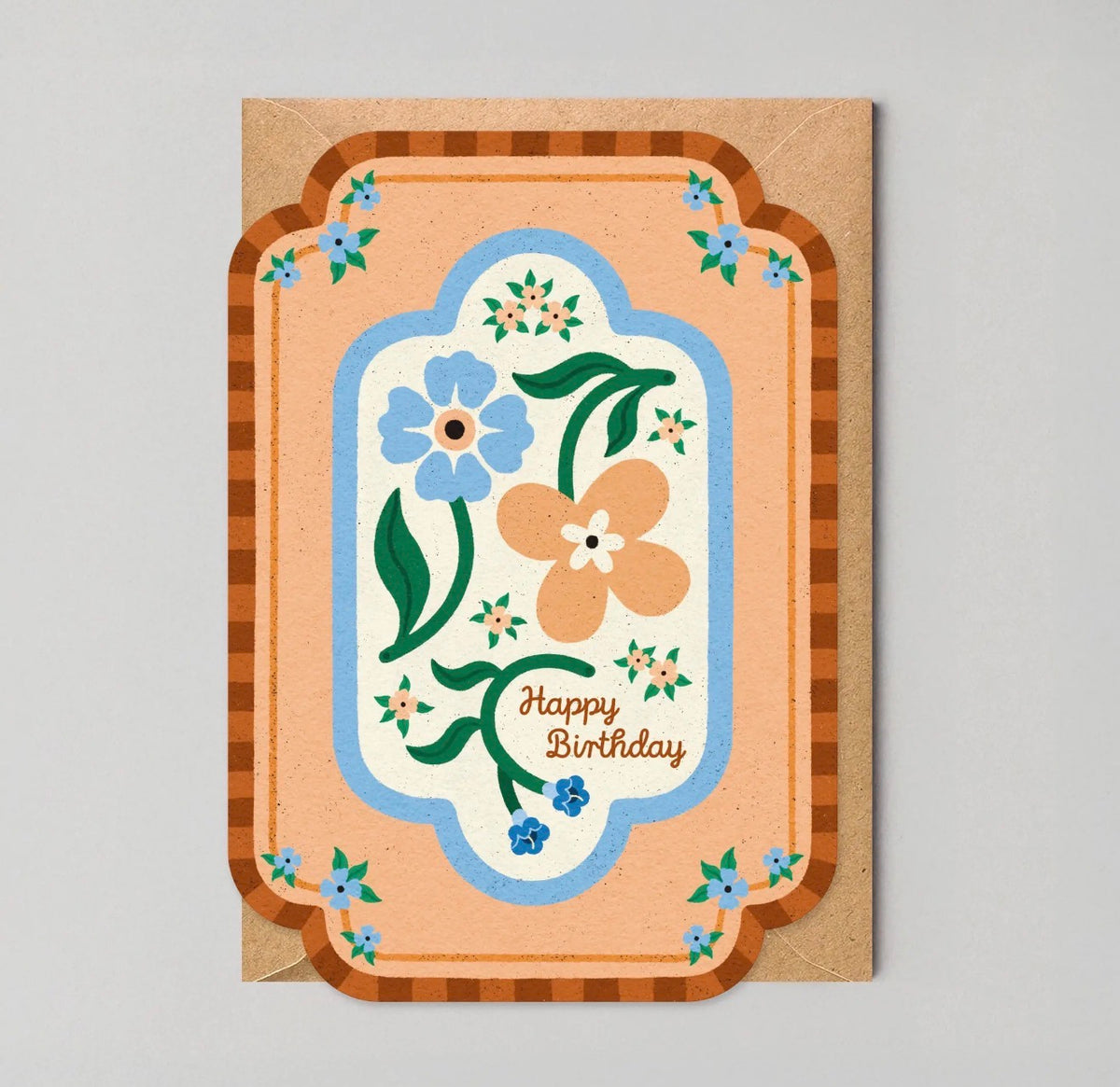 Meadow Tile Birthday Card