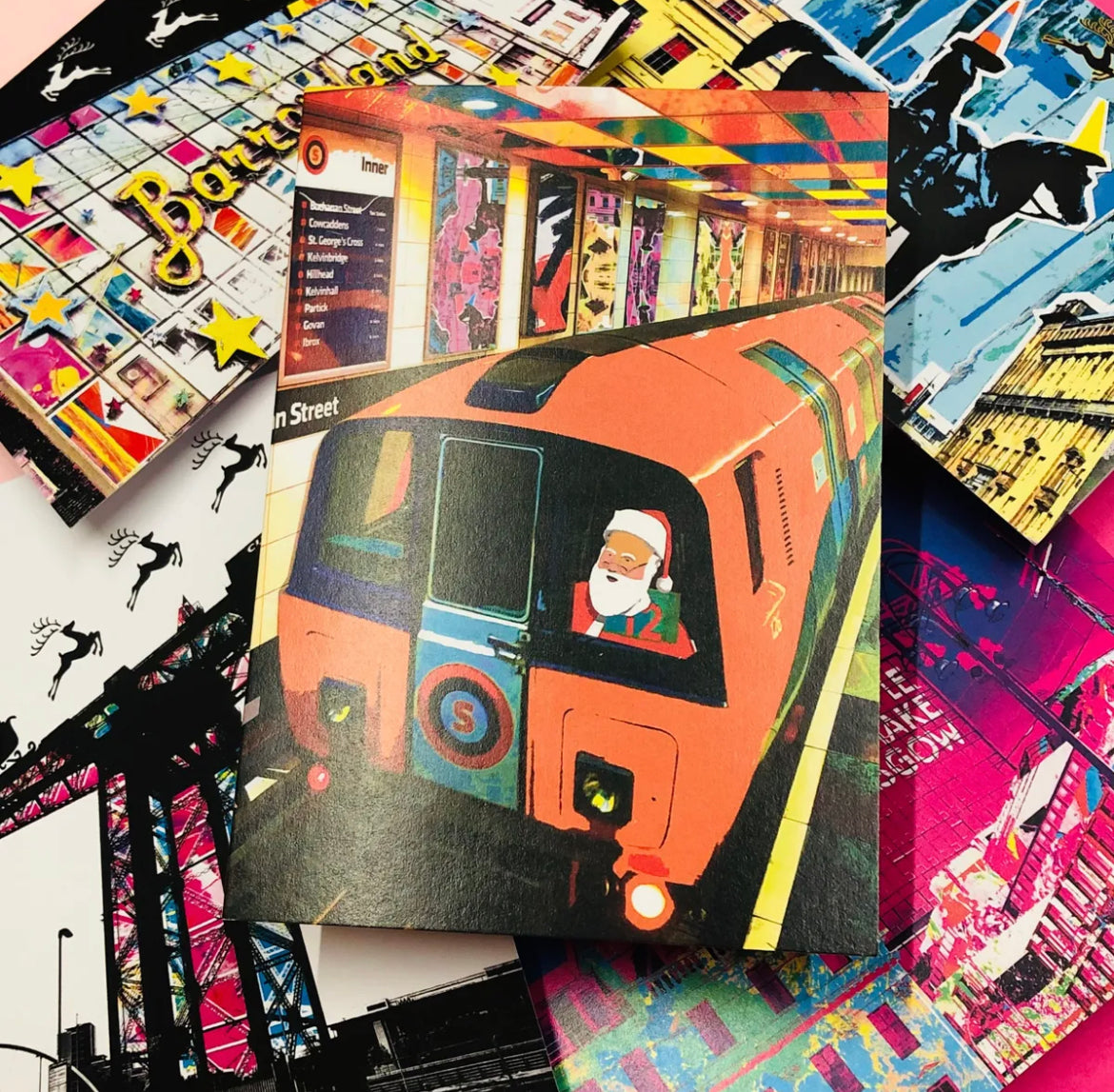 Glasgow Christmas Cards (Pack of 10)