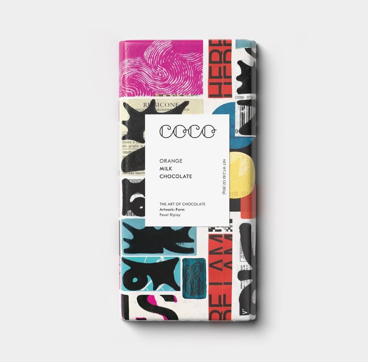 Orange Milk Chocolate Bar