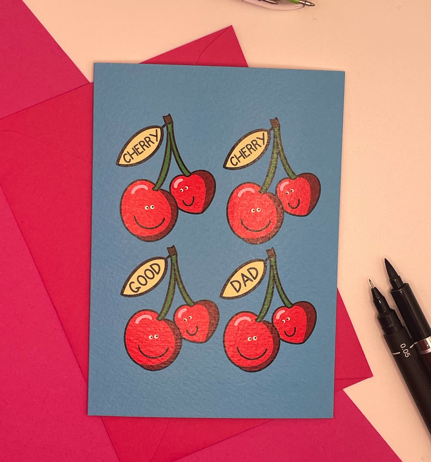 Cherry Good Dad Card