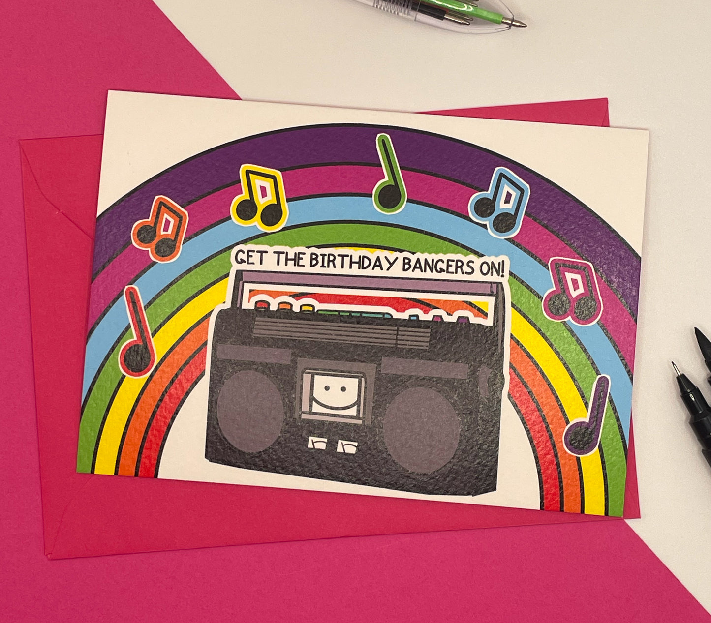 Birthday Bangers Greetings Card