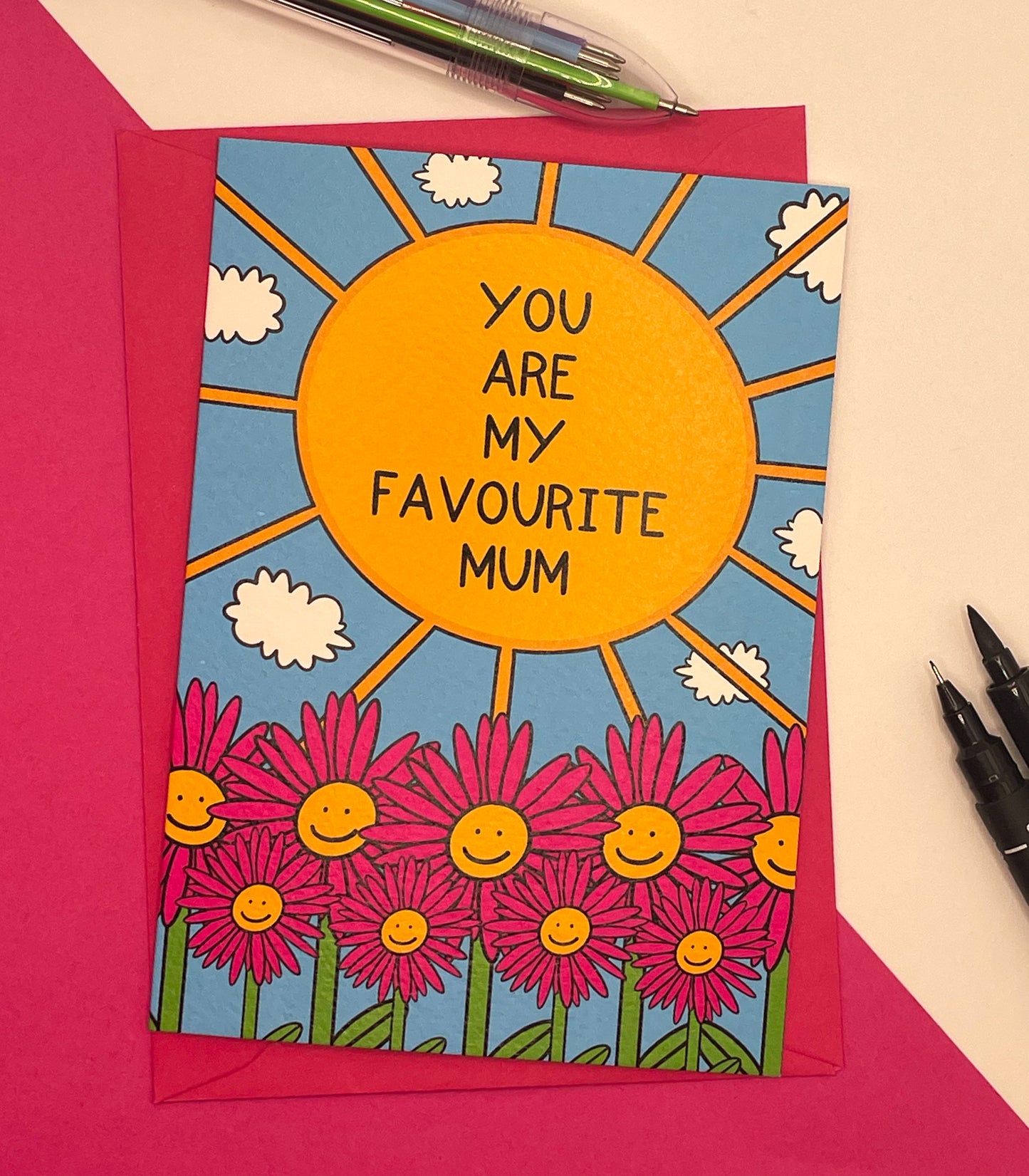 Favourite Mum Greetings Card