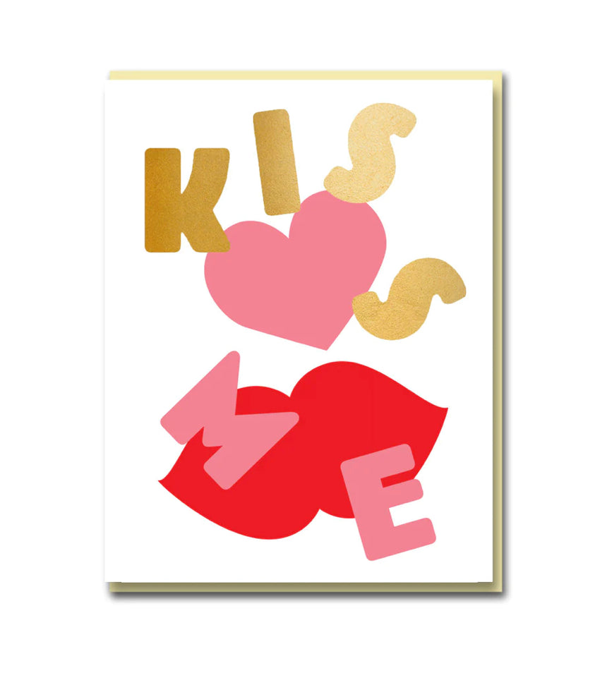 Kiss Me Card