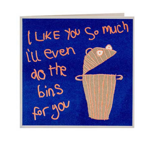 I Like You So Much Card
