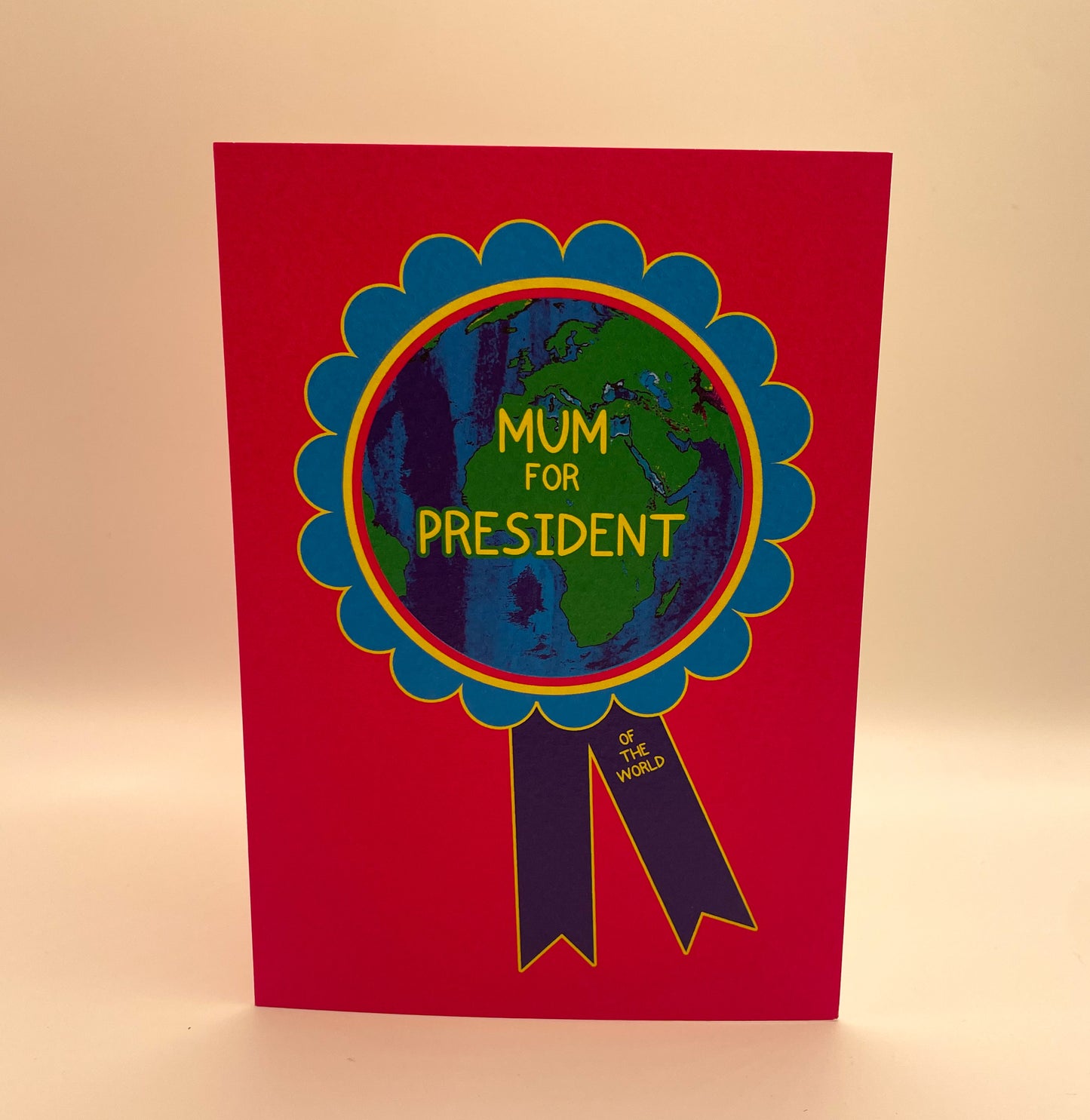 Mum for President Greetings Card