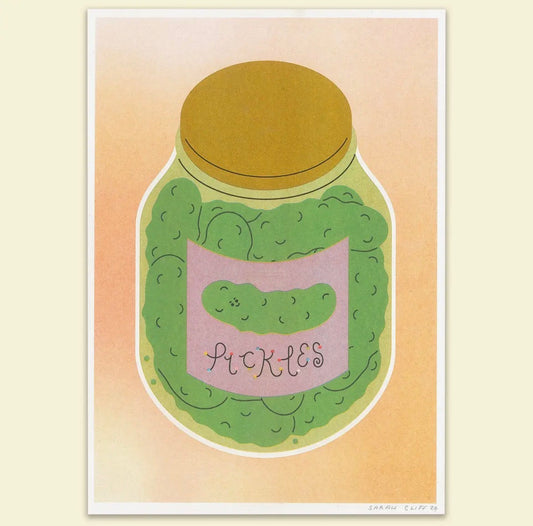 Pickle Jar A4 Print