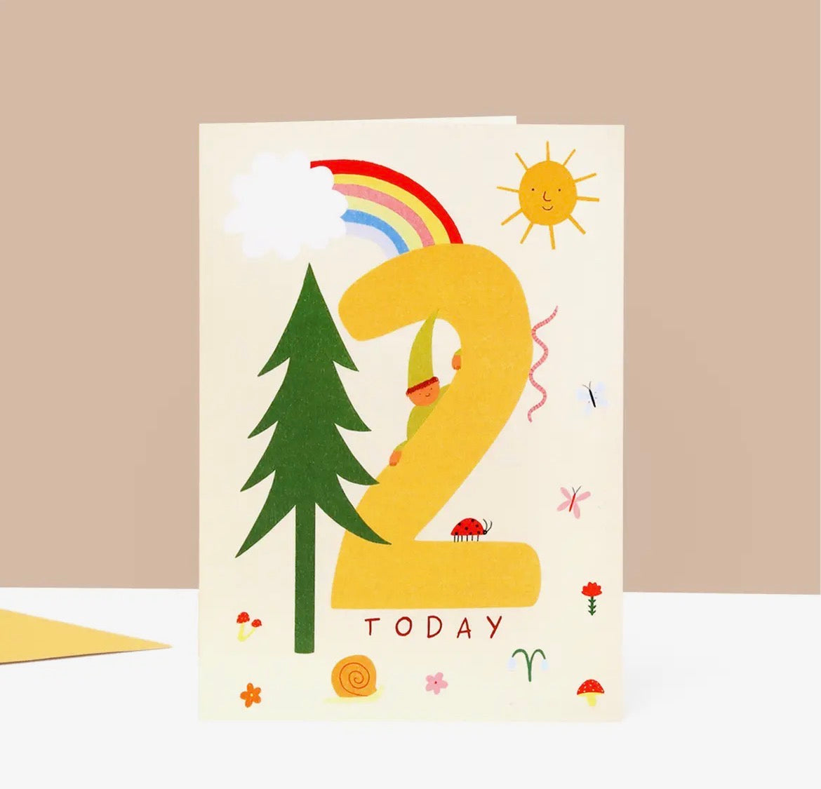 Age 2 Birthday Card