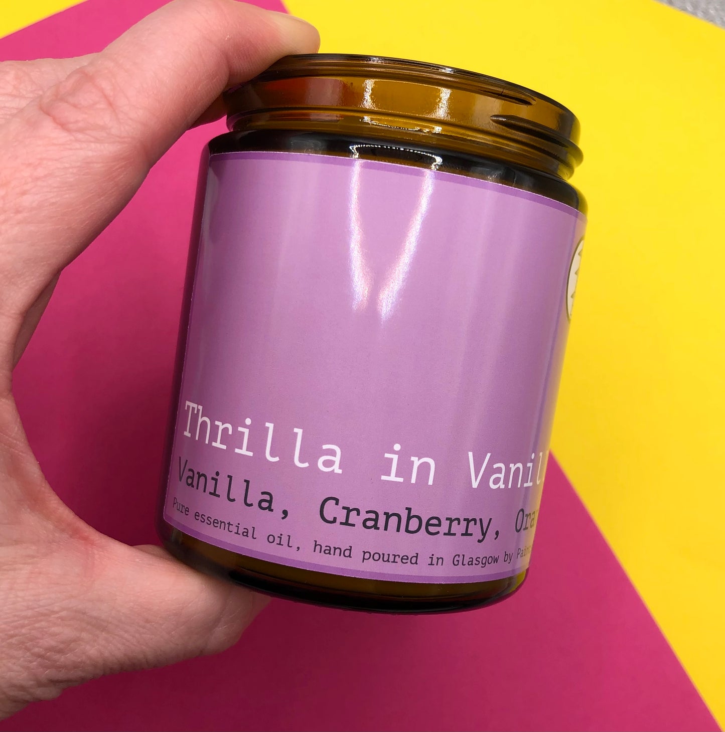 PaintsPylons Jar Candle