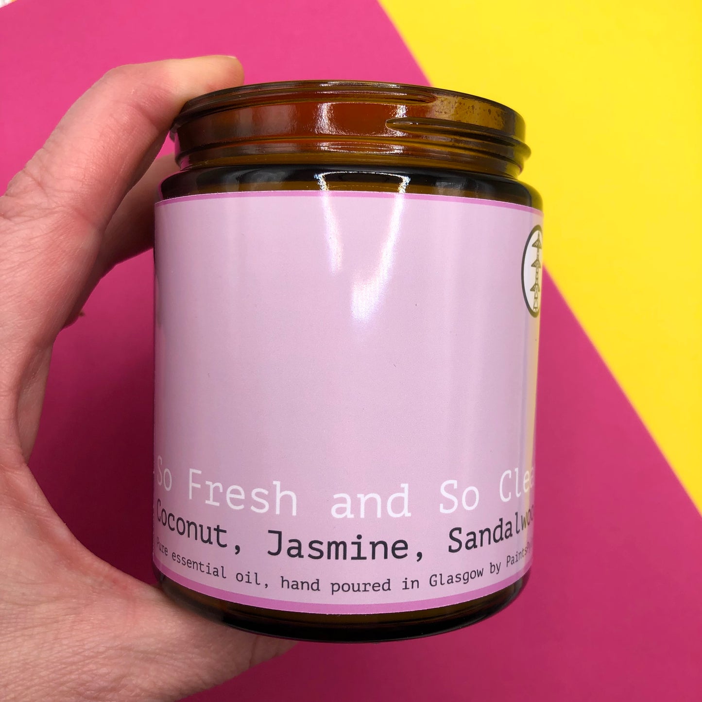 PaintsPylons Jar Candle