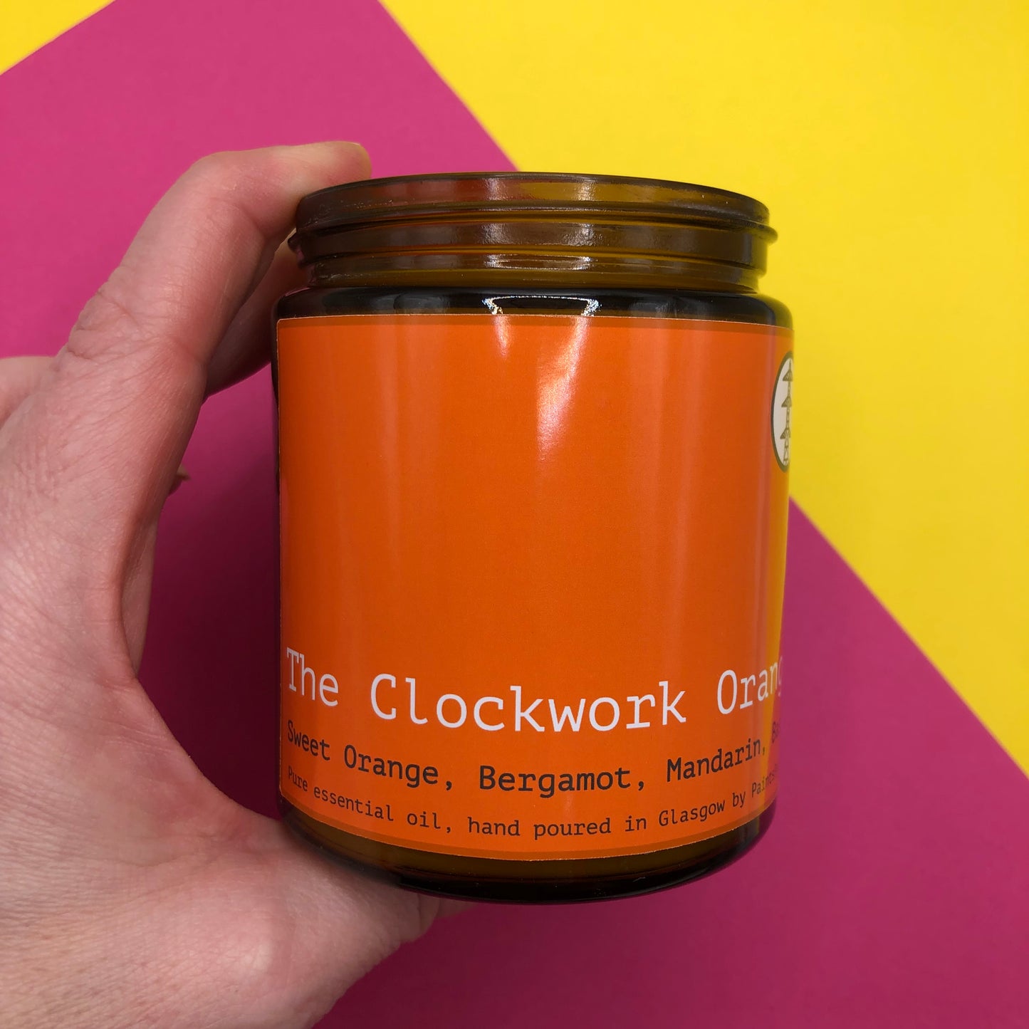 PaintsPylons Jar Candle