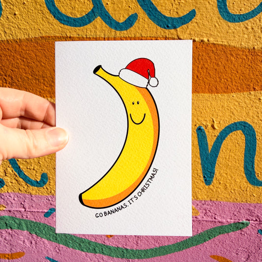 Banana Christmas Card