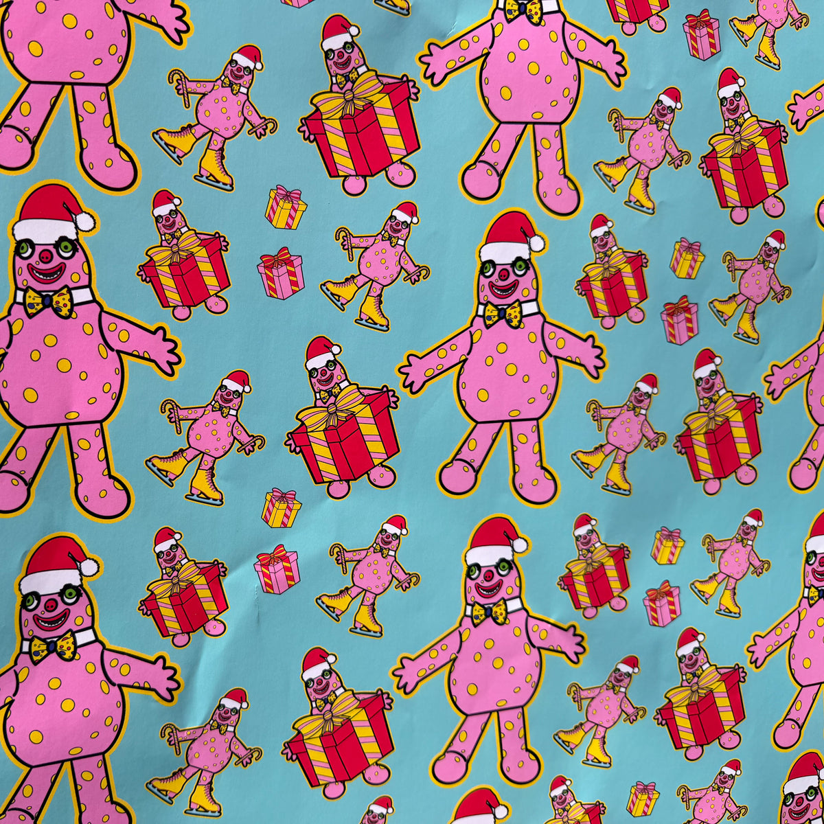 Christmas Blobby Wrapping Paper