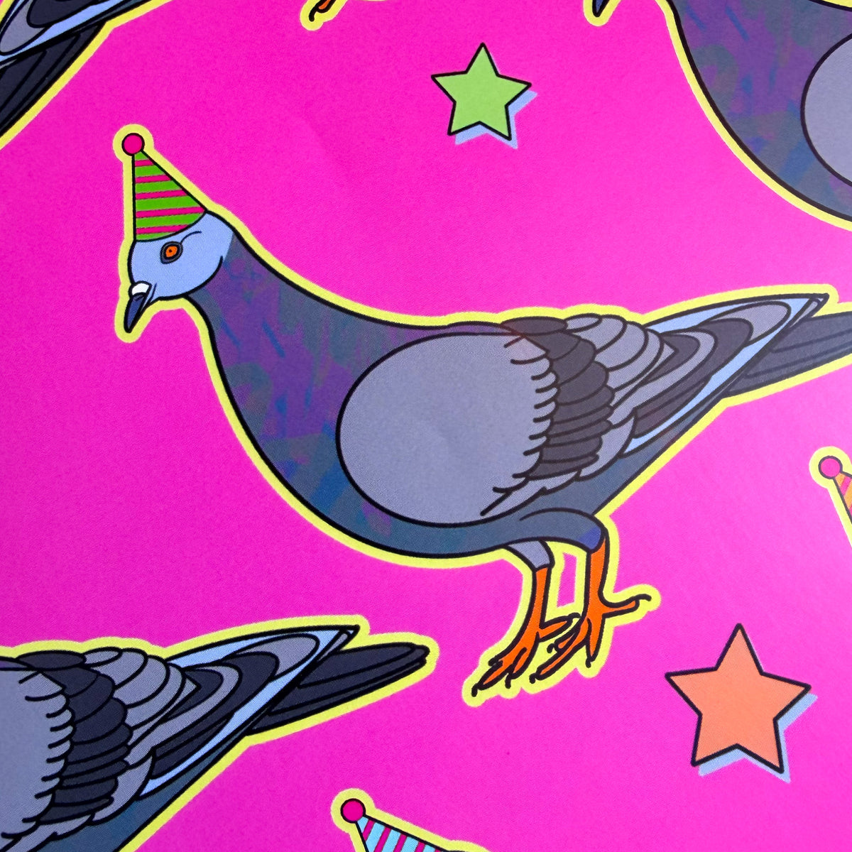 Pigeon Party Wrapping Paper