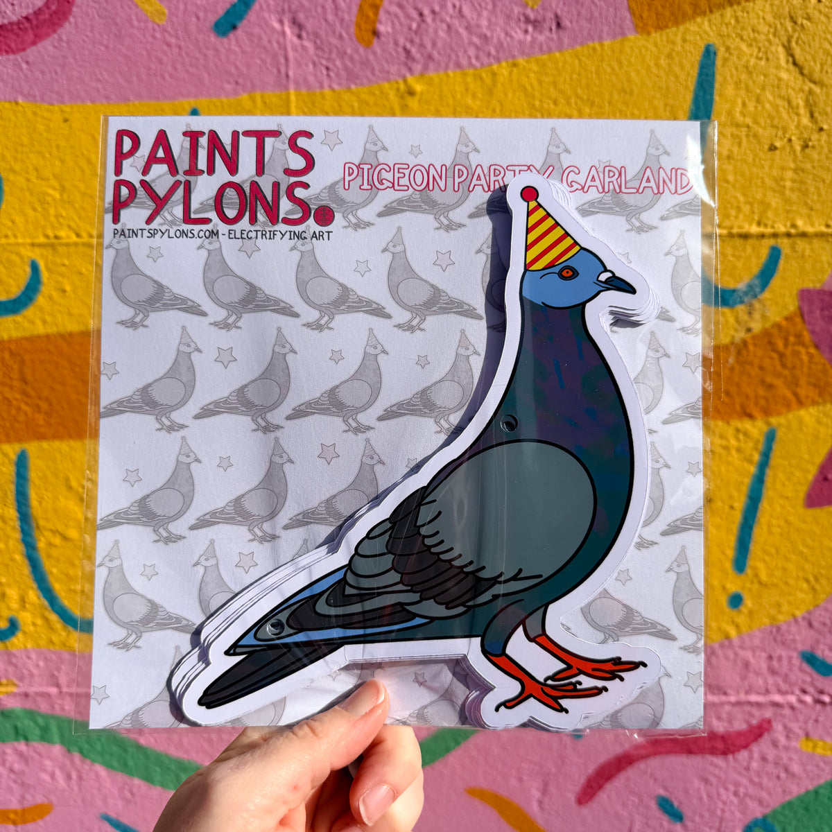 Pigeon Party Garland
