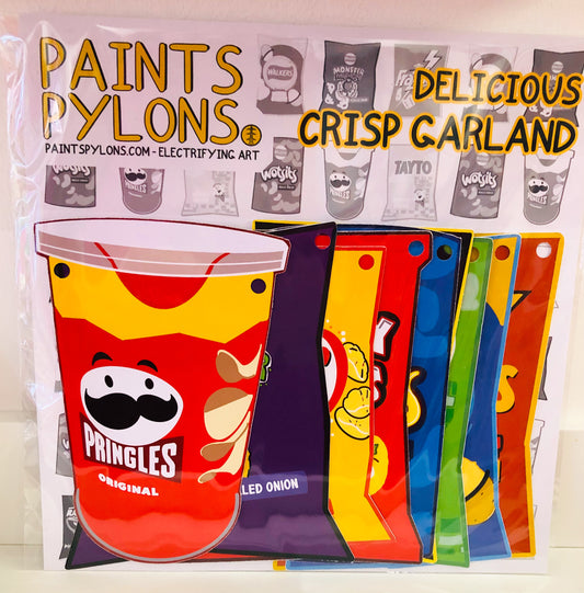 Crisp Packet Garland