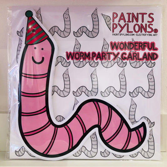Worm Party Garland