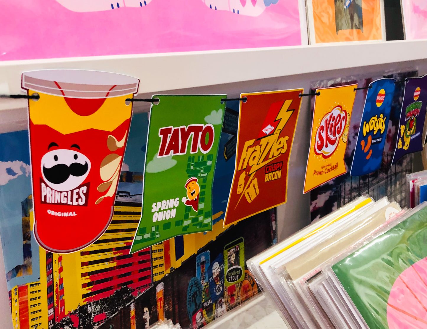 Crisp Packet Garland