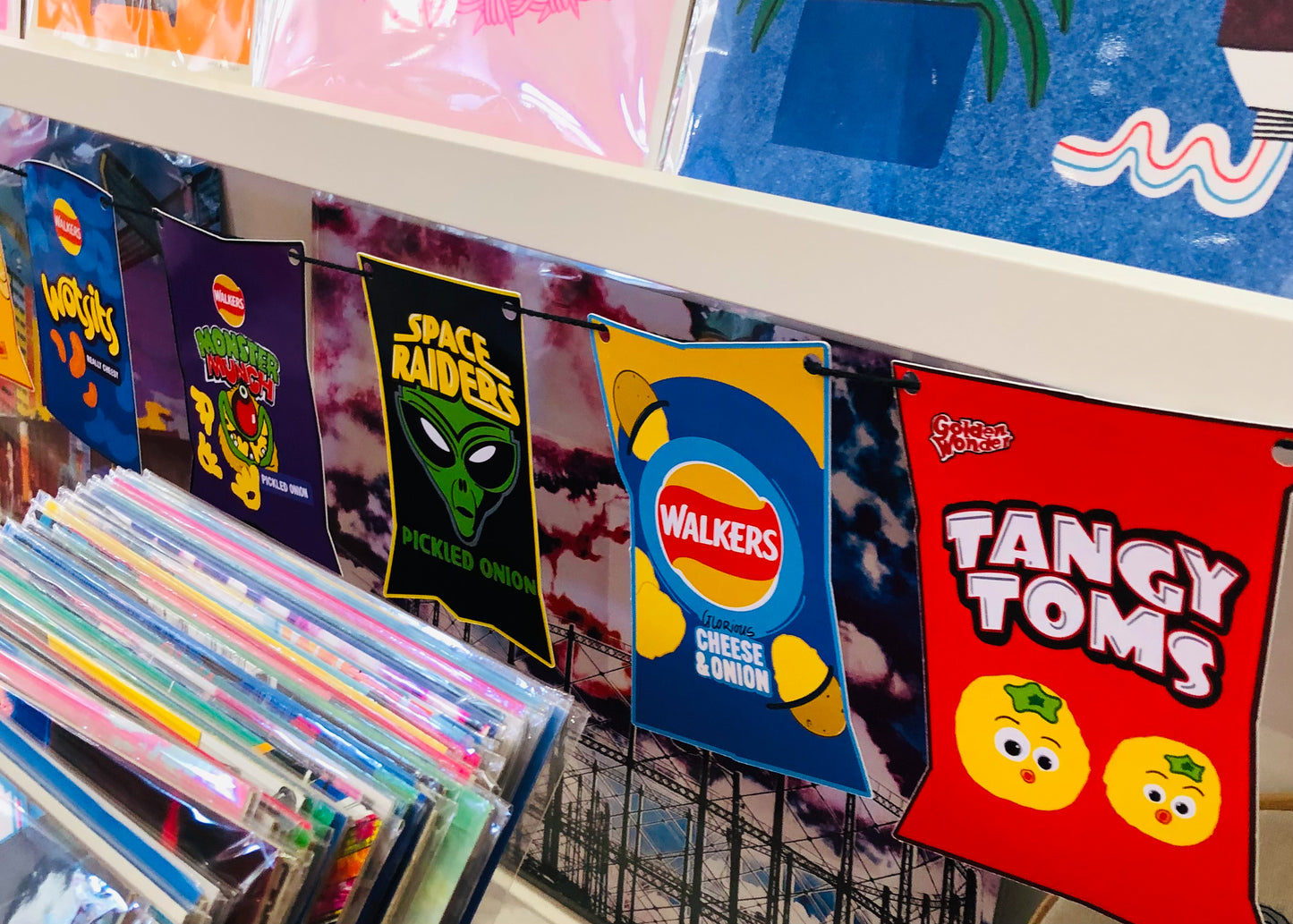 Crisp Packet Garland