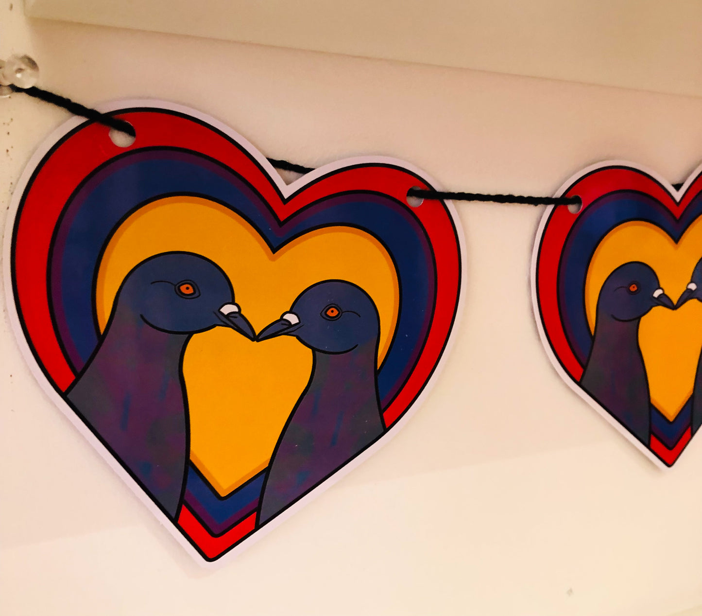 Pigeon Love Garland