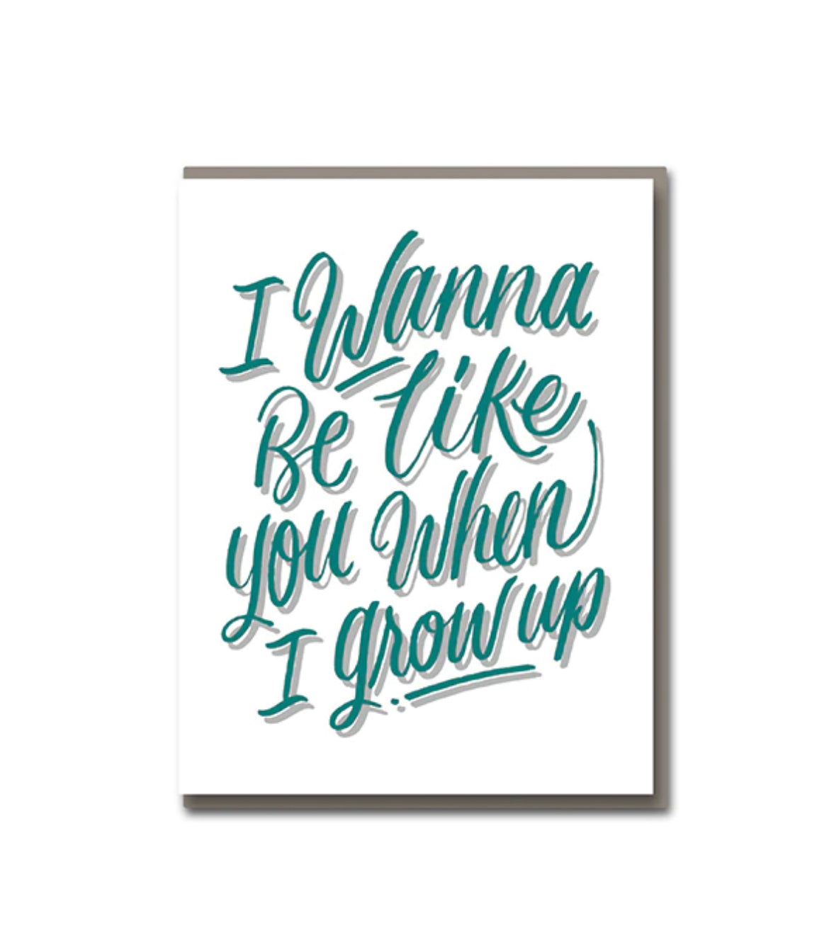 Wanna Be Like You Card