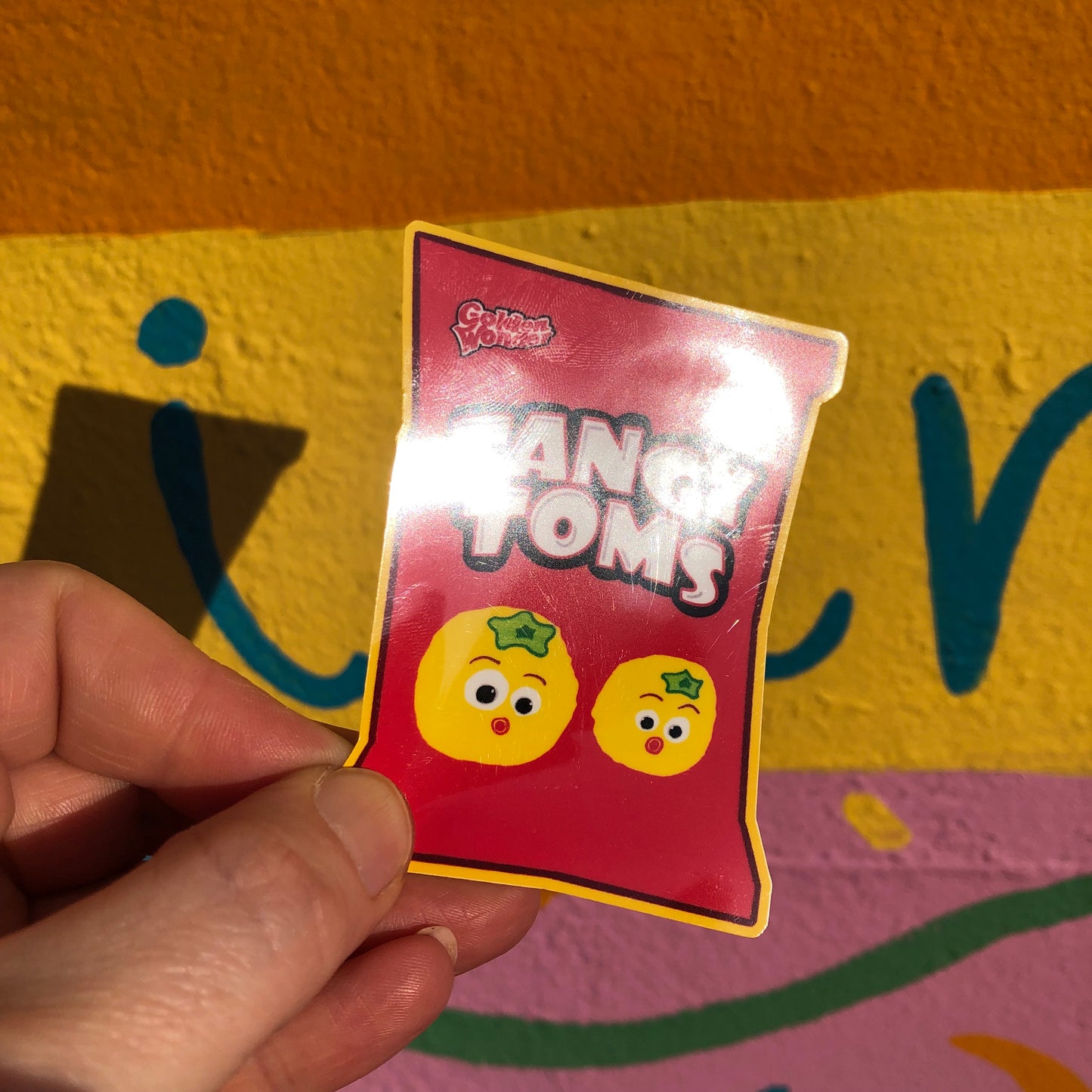 Tangy Toms Sticker