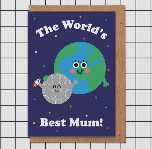 Worlds Best Mum Card