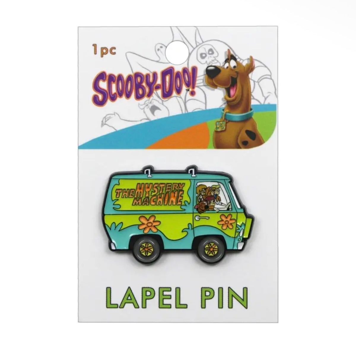 Scooby Doo and the Gang in the Mystery Machine Enamel Pin