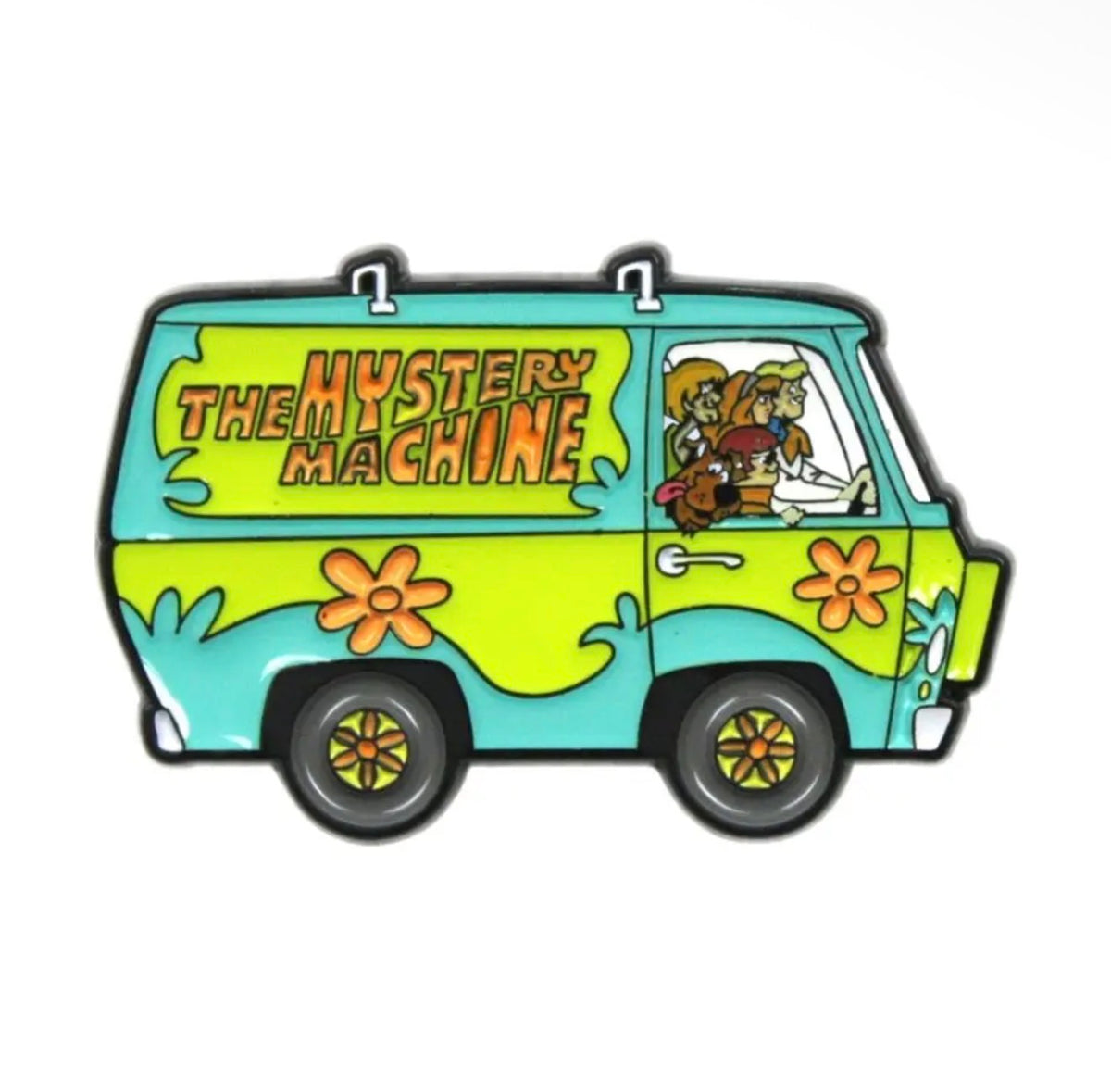 Scooby Doo and the Gang in the Mystery Machine Enamel Pin