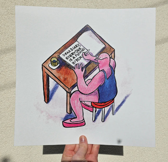 Dear Diary Print