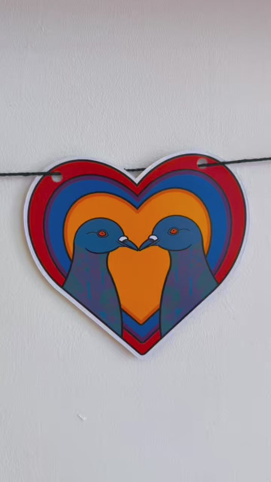 Pigeon Love Garland