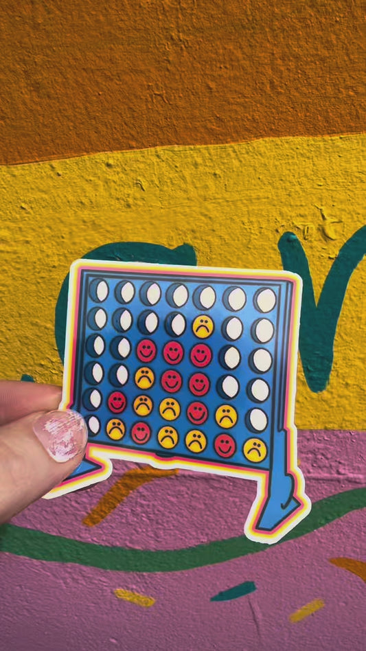 Connect 4 Sticker
