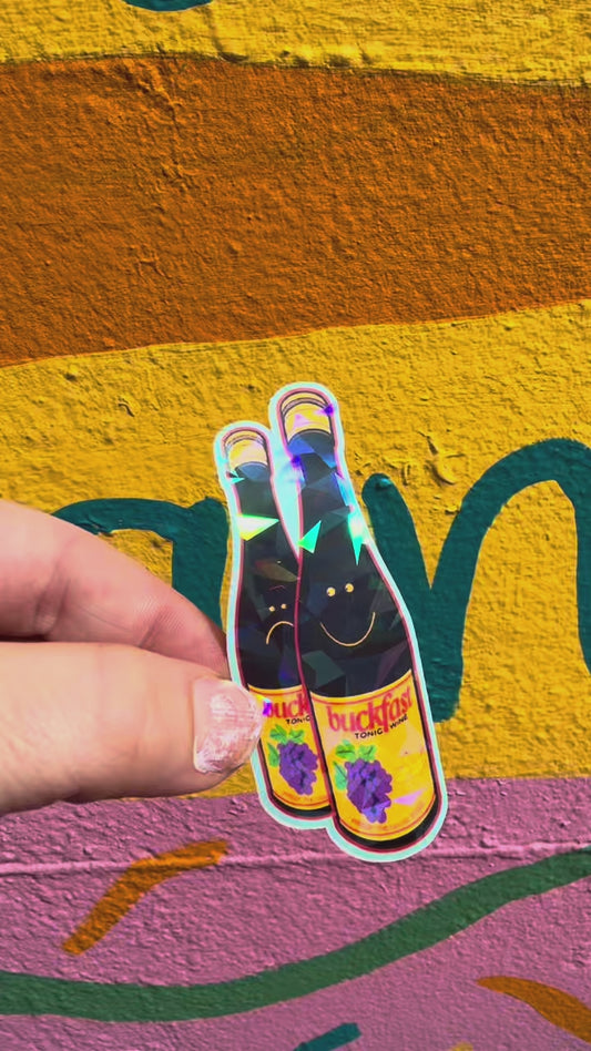 Buckfast Sticker