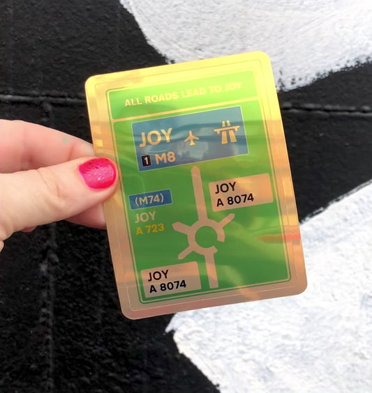 Road to Joy Sticker