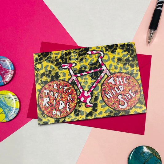 Bicycle Greetings Card