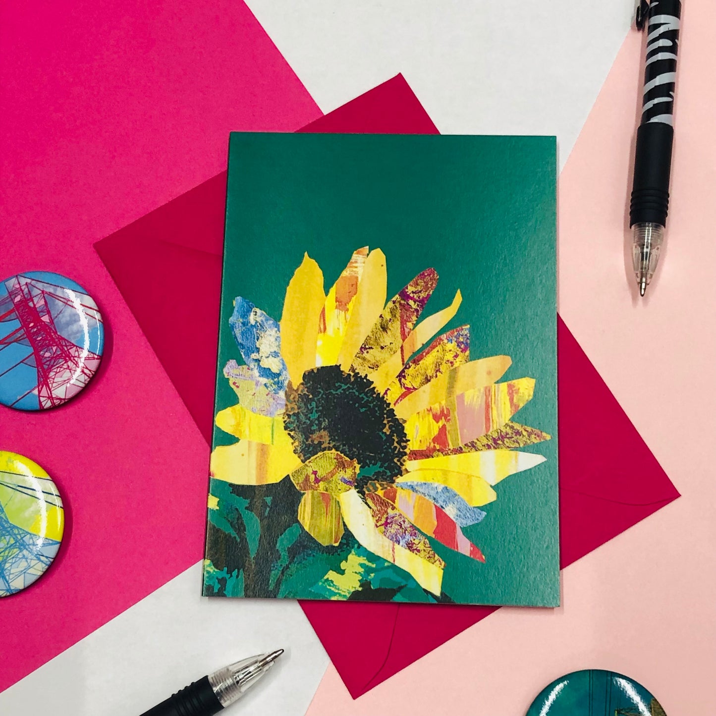 Sunflower Greetings Card