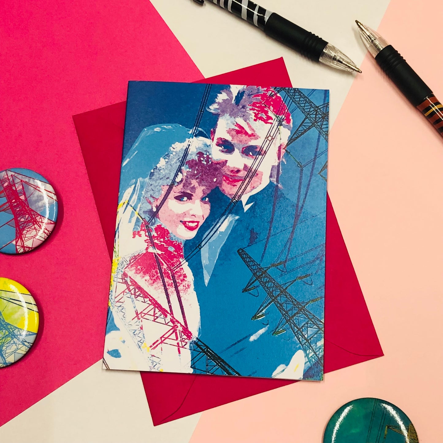 Scott and Charlene Greetings Card