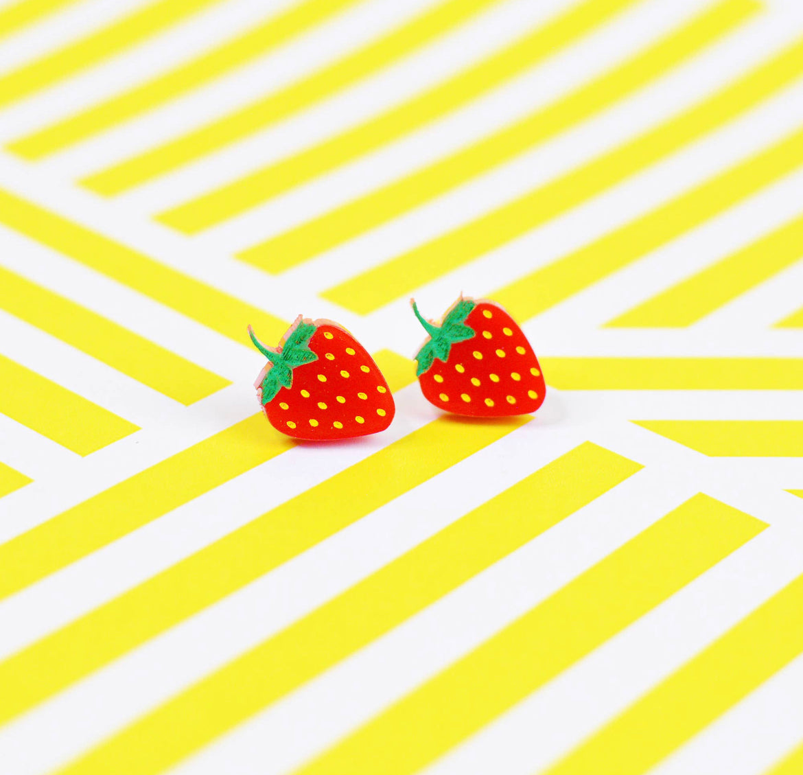 Strawberry Stud Earrings