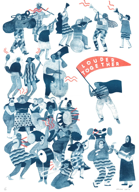Louder Together Print