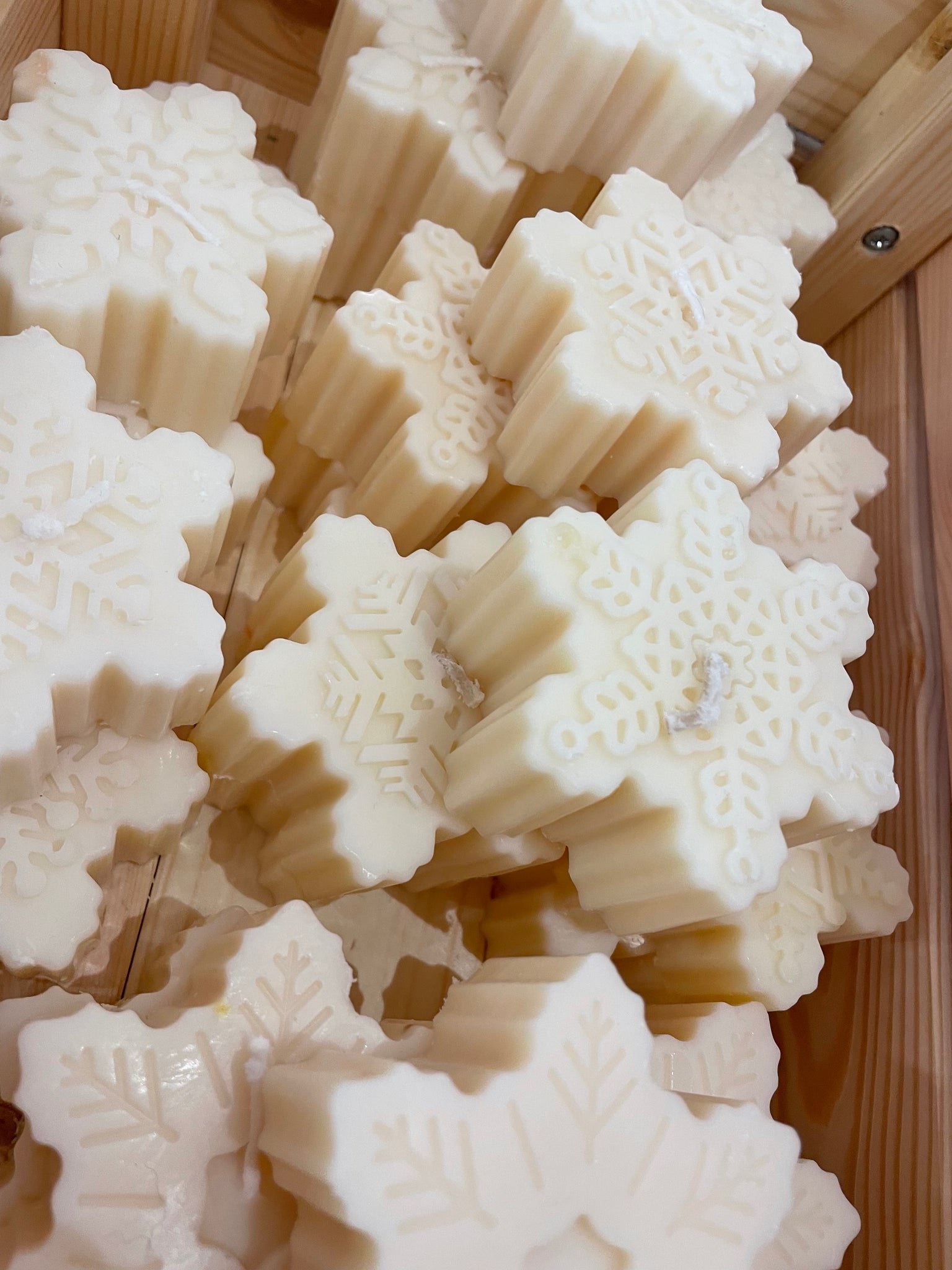 Snowflake Candle