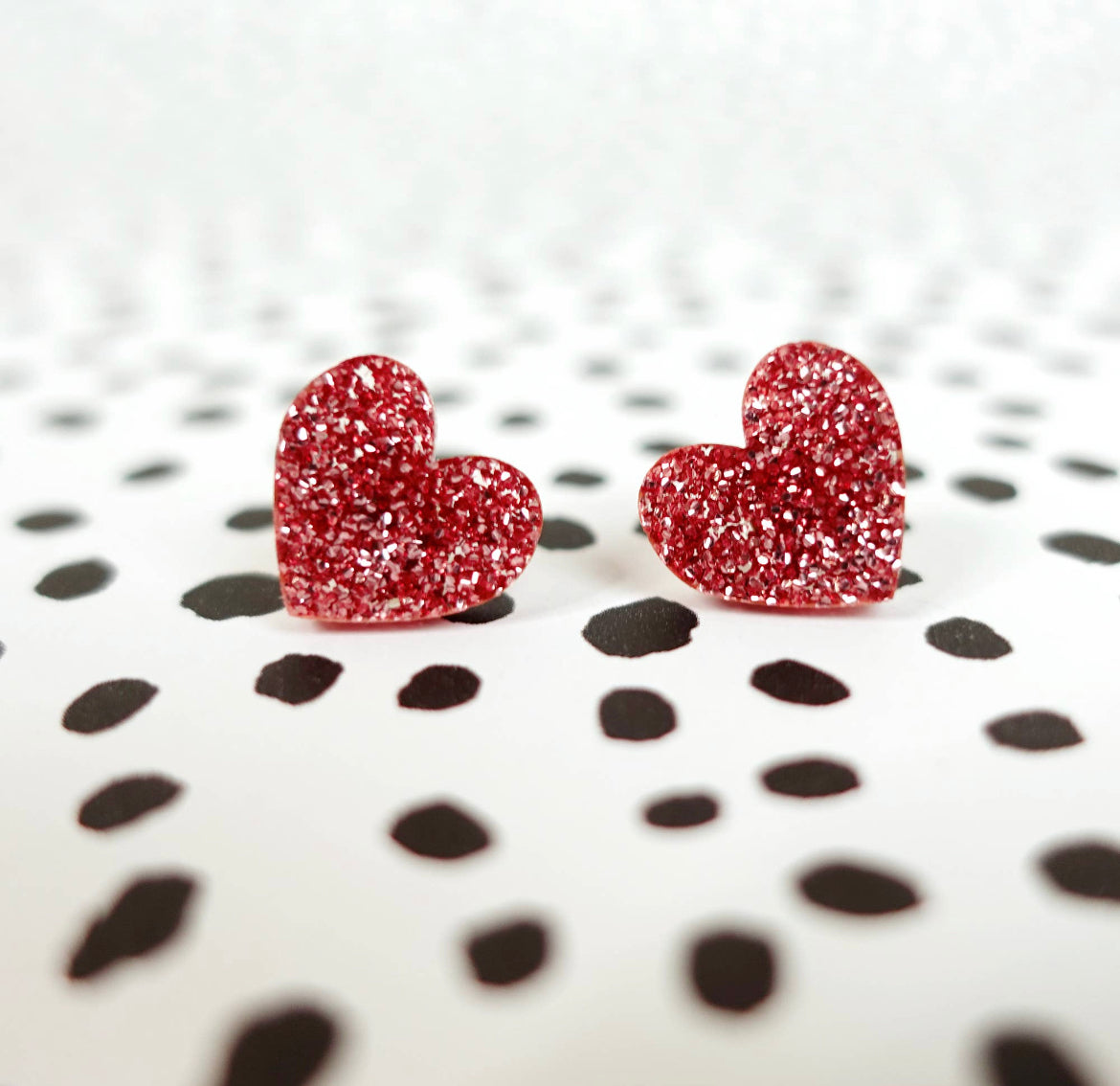 Heart Stud Earrings